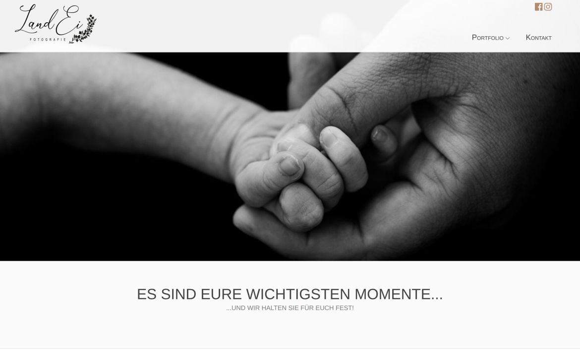 Webdesign-Referenz deichlicht.com – Foto, Film & Video