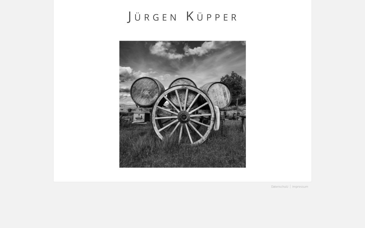 Webdesign-Referenz juergenkuepper.com – Foto, Film & Video