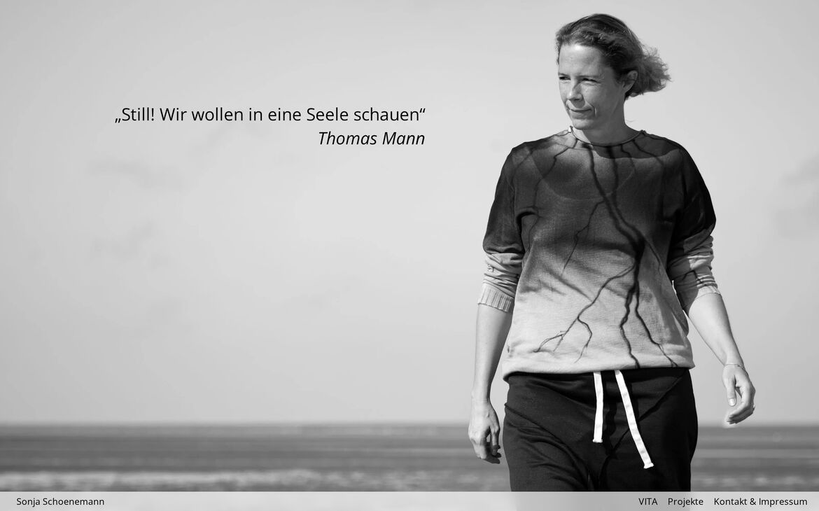 Webdesign-Referenz sonja-schoenemann.de – Foto, Film & Video